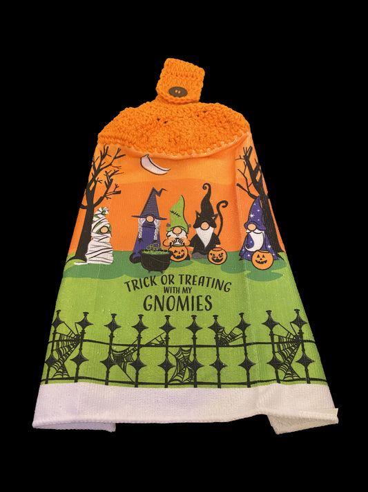Halloween Gnome Towel